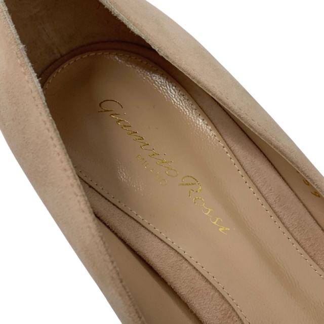 ジャンヴィトロッシ Gianvito Rossi JAIPUR PUMP パンプス 靴 シューズ スエード ピンク 未使用 ビジュー_6