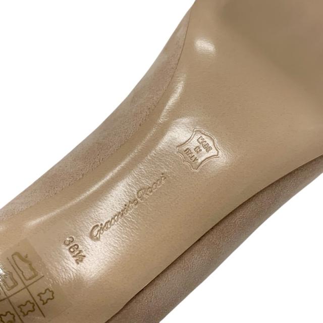ジャンヴィトロッシ Gianvito Rossi JAIPUR PUMP パンプス 靴 シューズ スエード ピンク 未使用 ビジュー_7