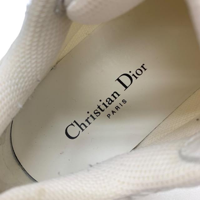 クリスチャンディオール CHRISTIAN DIOR スニーカー 靴 シューズ メッシュ ホワイト 白_6