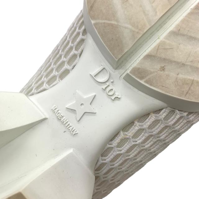 クリスチャンディオール CHRISTIAN DIOR スニーカー 靴 シューズ メッシュ ホワイト 白_7