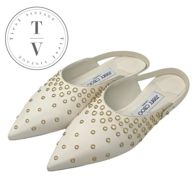 ジミーチュウ スタッズ付き フラットシューズ ジミーチュウ 星