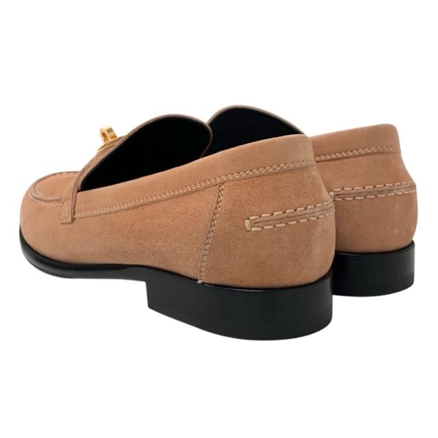 美品 HERMES デスタン モカシン ローファー ケリー金具 レザー 36 新品 HERMESエルメス デスタン モカシン ローファー 36 ケリー HERMES