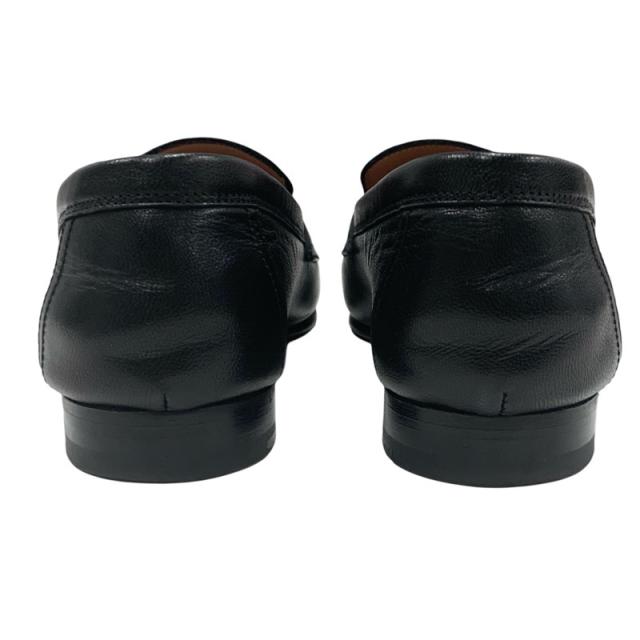 エルメス HERMES H金具 レザーローファー 革靴 シューズ 黒【40】 エルメス HERMES パリ ローファー 革靴 靴 シューズ レザー ブラック