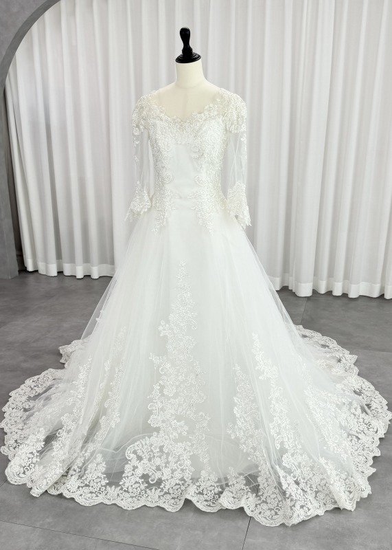TADASHI SHOJI】華やか！レースミディ イブニングドレス