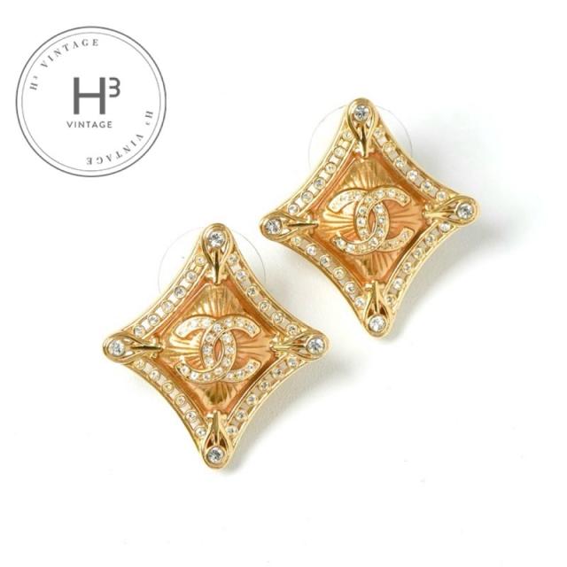 CHANEL Gold Pearl Pierce シャネル ココマーク ピアス シャネル CHANEL ピアス ココマーク CCマーク ドロップピアス