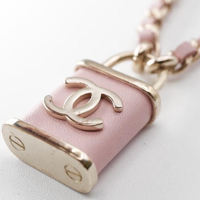 シャネル CHANEL ネックレス ペンダント チョーカー ピンク シャネル CHANEL ネックレス ペンダント チョーカー ピンク