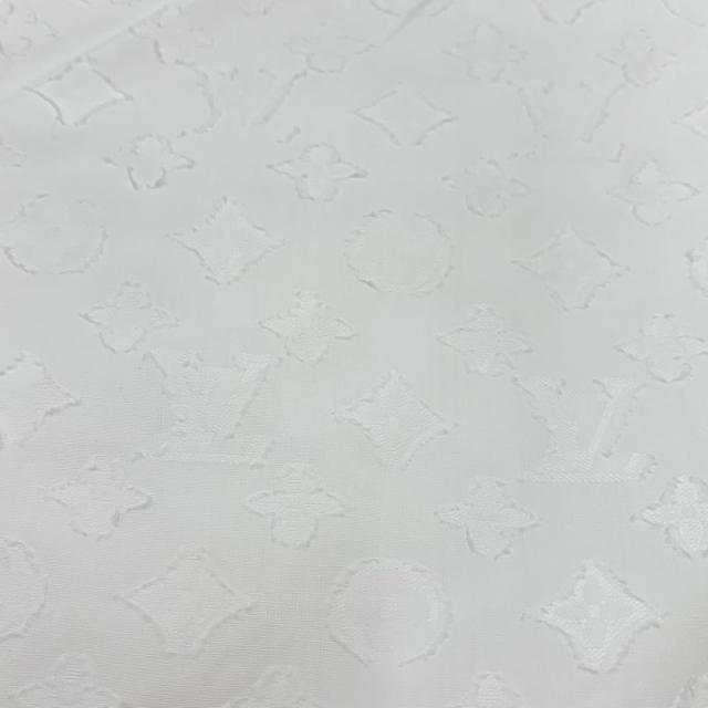 ルイヴィトン LOUIS VUITTON トップス コットン ホワイト ゴールド シャツ ブラウス モノグラム 半袖_4