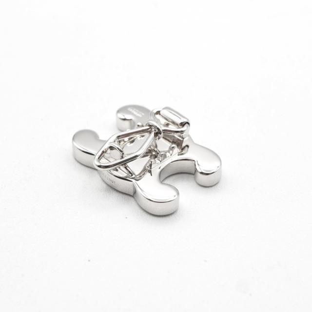 セリーヌ CELINE ヘアアクセサリー シルバー トリオンフ ヘアクリップ