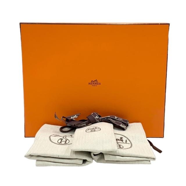 エルメス HERMES デイドリーム スニーカー 靴 シューズ レザー ブラック 黒 ケリー金具 ハイカットスニーカー_9