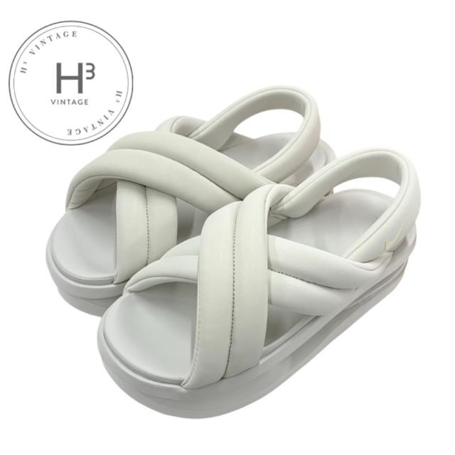 ナイキ NIKE AIR MAX ISLA サンダル 靴 シューズ レザー ベージュ 未使用 プラットフォーム