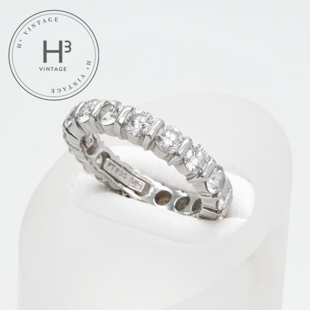 ハリーウィンストン HARRY WINSTON ラウンド・バーセット ラウンドバーセット クラシック リング 指輪 Pt950