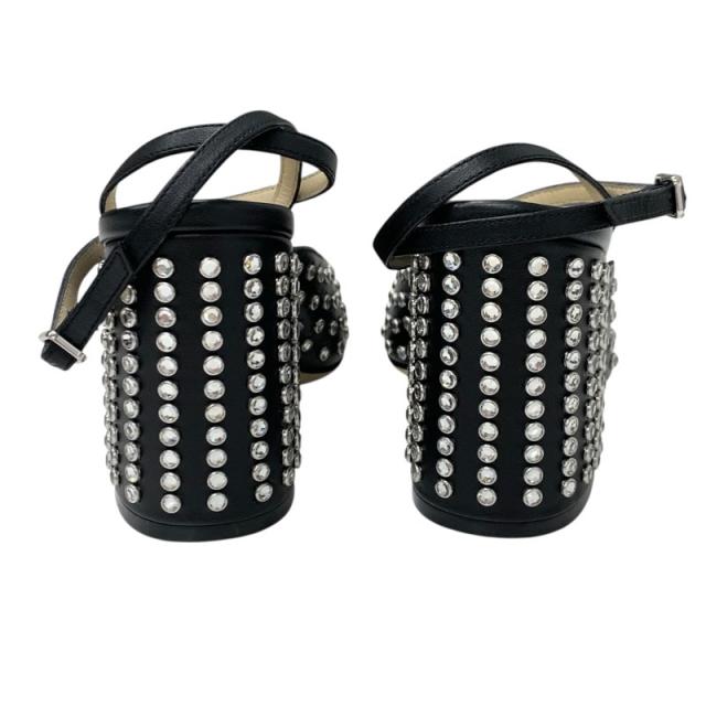 ジミーチュウ JIMMY CHOO JASSIDY サンダル 靴 シューズ レザー