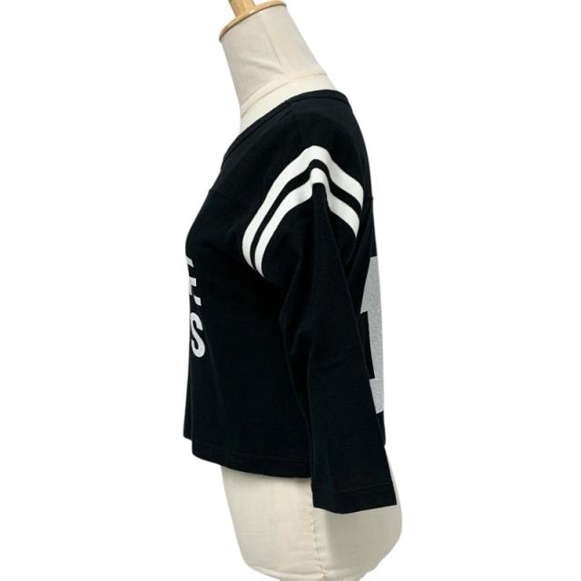 セリーヌ CELINE トップス コットン ブラック ホワイト 黒 ロゴ セリーヌ CELINE トップス コットン ブラック ホワイト 黒 ロゴ