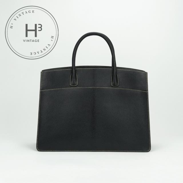 エルメス HERMES ホワイトバスGM ホワイトバス GM バッグ トートバッグ シェーブルコロマンデル ノワール 黒 ゴールド金具