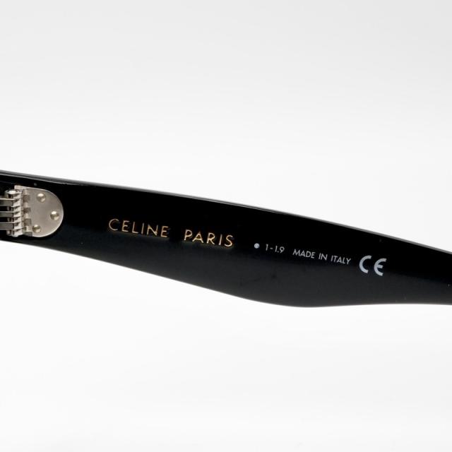 セリーヌ CELINE サングラス ブラック ゴールド ロゴ アイウェア