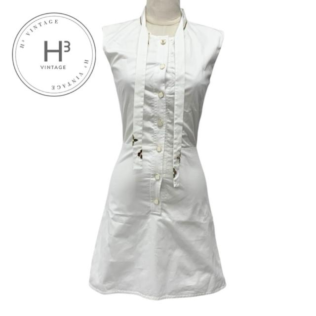 ヴィトン ワンピース コットン フィットアンドフレアドレス ノースリーブ ヴィトン ワンピース コットン フィットアンドフレアドレス ノースリーブ