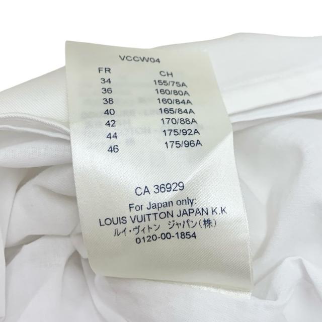 ルイヴィトン LOUIS VUITTON ワンピース コットン ホワイト 白