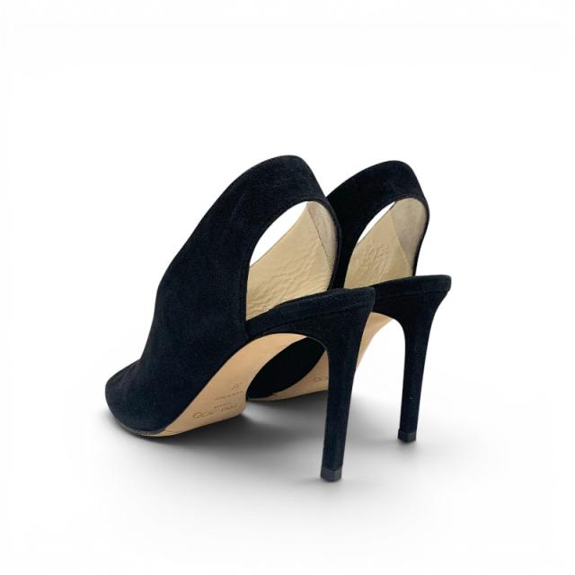 ジミーチュウ JIMMY CHOO サンダル 靴 シューズ スエード ブラック 黒_3