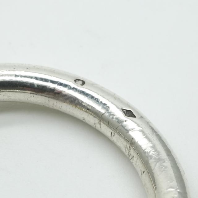 エルメス HERMES その他 925 シルバー 銀 ヴィンテージ　Hロゴ　キーリング　バッグチャーム_2