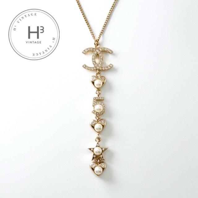 ストーン付きネックレス ゴールド チョーカー J&R ゴールドカラー