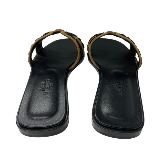 オラン ブラック 38 サンダル 《オラン》 | Hermès - エルメス-公式サイト