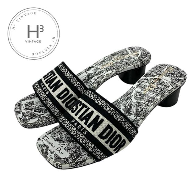 Dior ブラック ミュール シューズ DIOR | Dior Boy ミュール