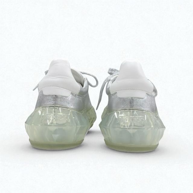 Jimmy Choo ホワイトシルバー スニーカー︎ ジミーチュウ JIMMY CHOO レディース スニーカー DIAMOND F