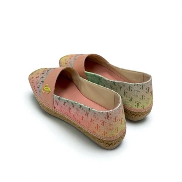 ジミーチュウ JIMMY CHOO フラットシューズ 靴 シューズ キャンバス