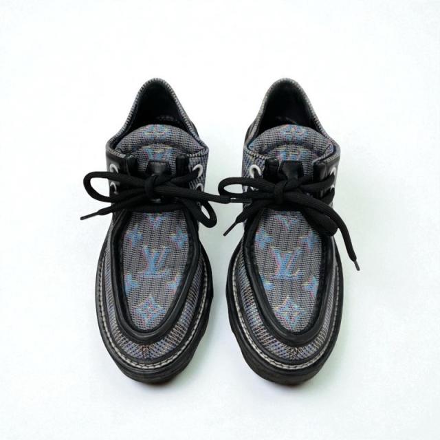 ルイヴィトン LOUIS VUITTON ボブールライン モノグラム ローファー