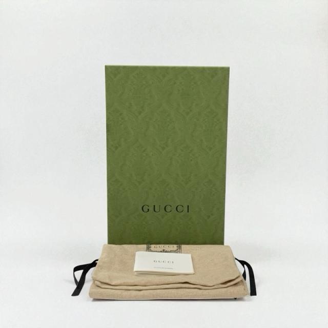 グッチ GUCCI ダブルG ローファー 革靴 靴 シューズ レザー ブラック 黒 ゴールド GGマーモント_9