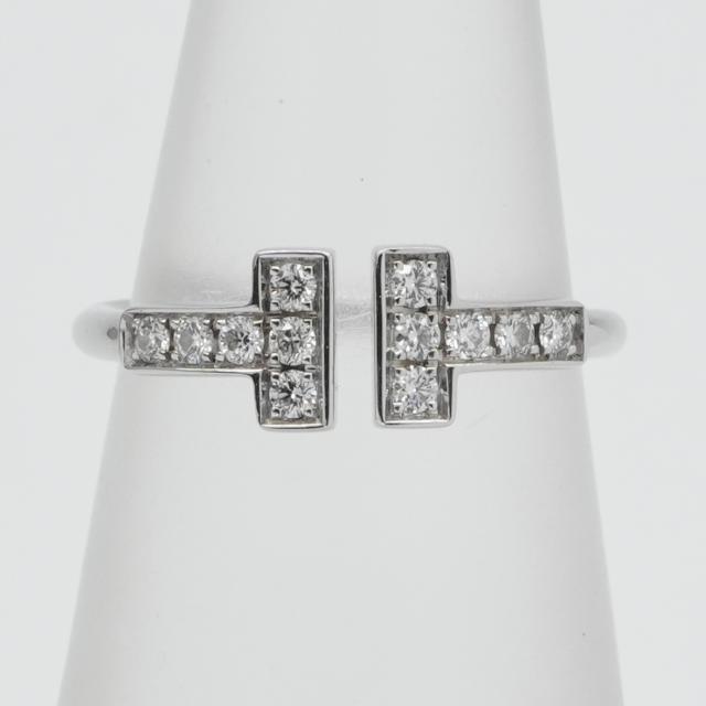 Tiffany & Co. ティファニーTワイヤーリングダイヤモンド指輪 Tiffany