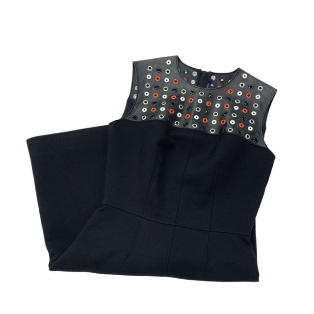 ルイヴィトン LOUIS VUITTON ワンピース ウール ブラック ドレス_3