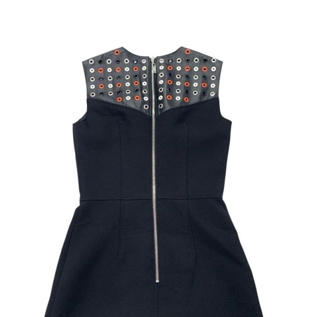 ルイヴィトン LOUIS VUITTON ワンピース ウール ブラック ドレス_5