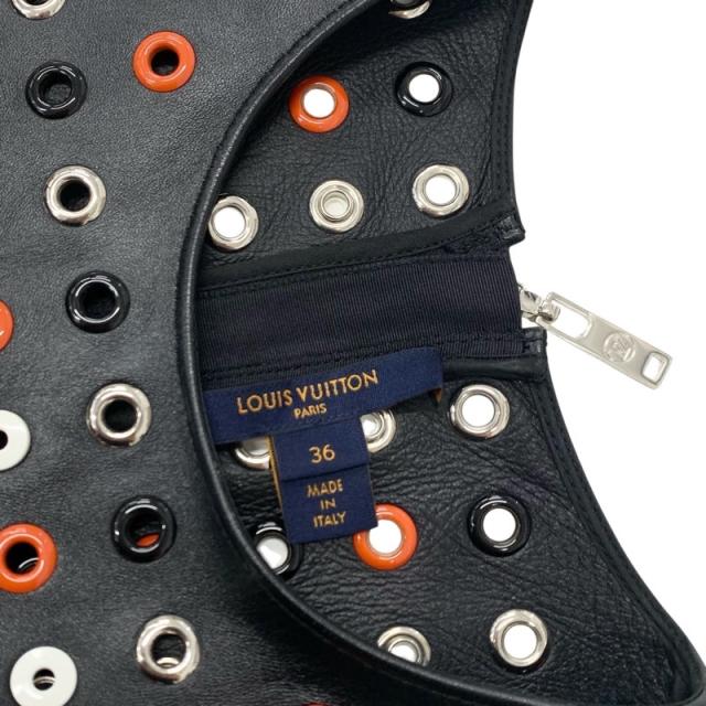 ルイヴィトン LOUIS VUITTON ワンピース ウール ブラック ドレス_7