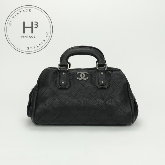 シャネル CHANEL マトラッセ ワイルドステッチ キャビアスキン ワイルド ステッチ ココマーク バッグ トートバッグ キャビアスキン