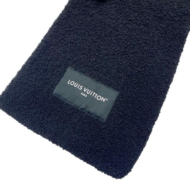 ルイヴィトン LOUIS VUITTON アウター ブラック ベスト ジレ ウール ペプラムベスト 22AW_5