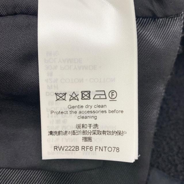 ルイヴィトン LOUIS VUITTON アウター ブラック ベスト ジレ ウール ペプラムベスト 22AW_7