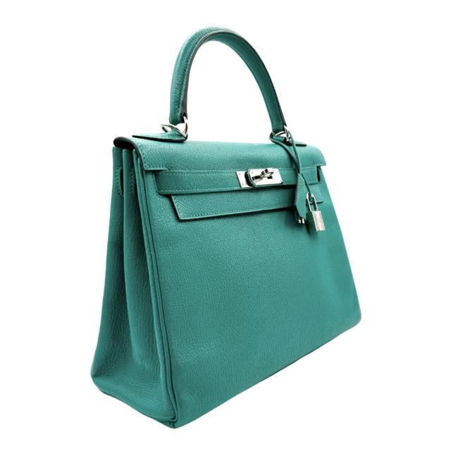 エルメス HERMES ケリー28 ケリー 28 バッグ トートバッグ ショルダーバッグ シェーブル シェブルミゾル ブルーパオン ブルー グリーン エルメス HERMES ケリー28 ケリー 28 バッグ トートバッグ ショルダー