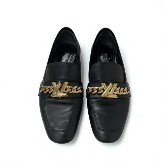 ルイヴィトン LOUIS VUITTON アッパーケースライン ローファー 革靴 靴