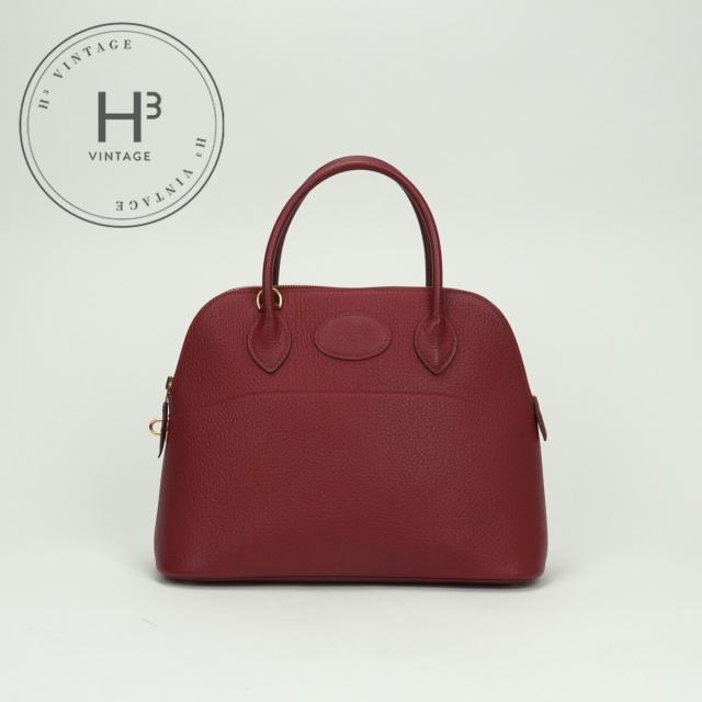 エルメス HERMES ボリード31 ボリード 31 バッグ トートバッグ ショルダーバッグ ヴァッシュリエジェ ルージュアッシュ RougeH レッド red