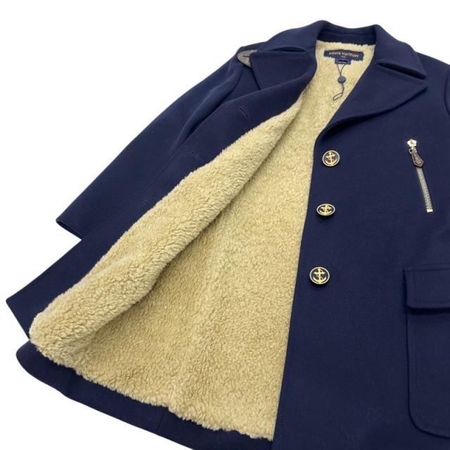 ルイヴィトン LOUIS VUITTON アウター ウール モノグラム コート 21AW 