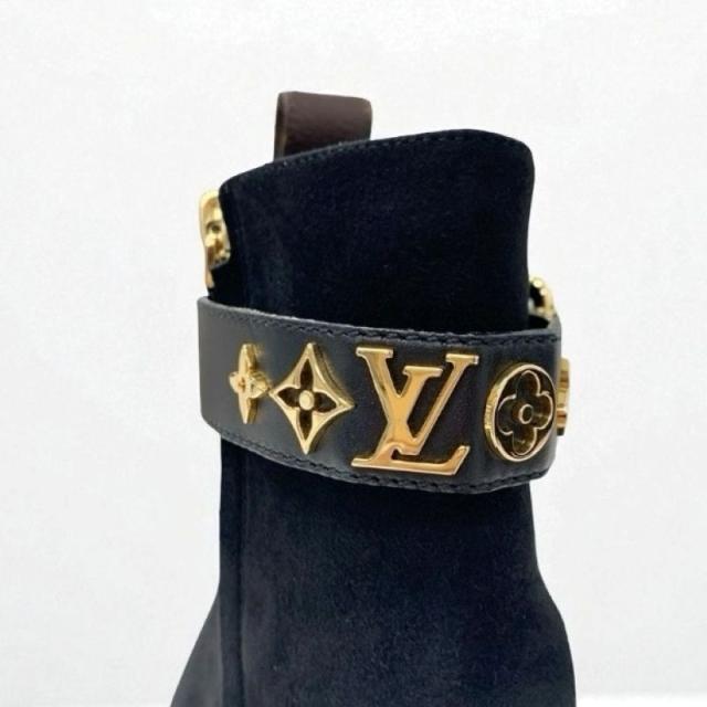 ルイヴィトン LOUIS VUITTON シルエットライン モノグラム ブーツ