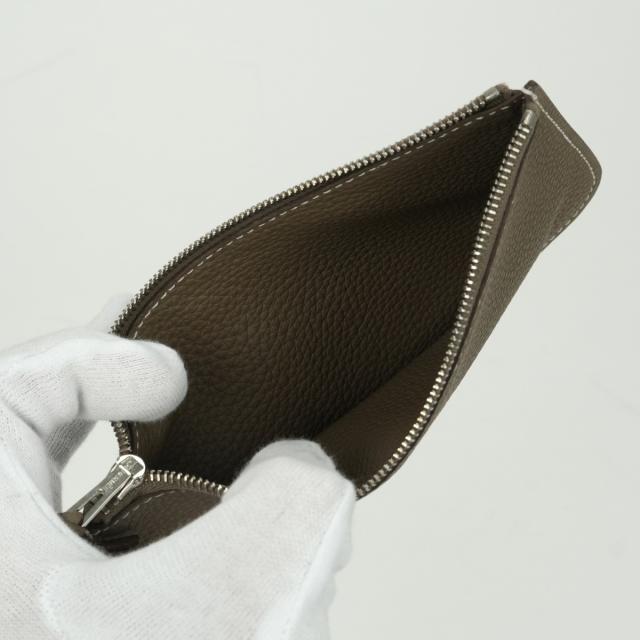 エルメス HERMES ドゴンGM ドゴン GM ドゴンデュオ 財布 長財布 ロングウォレット トリヨンクレマンス エトゥープ Etoupe グレー gray