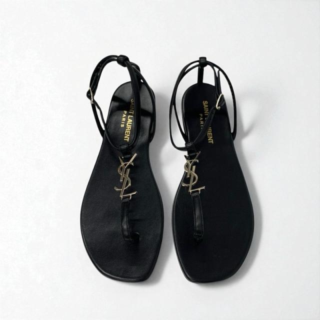 サンローラン SAINT LAURENT カサンドラ サンダル 靴 シューズ レザー 