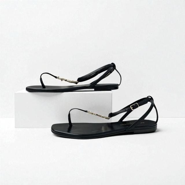 サンローラン SAINT LAURENT カサンドラ サンダル 靴 シューズ レザー 
