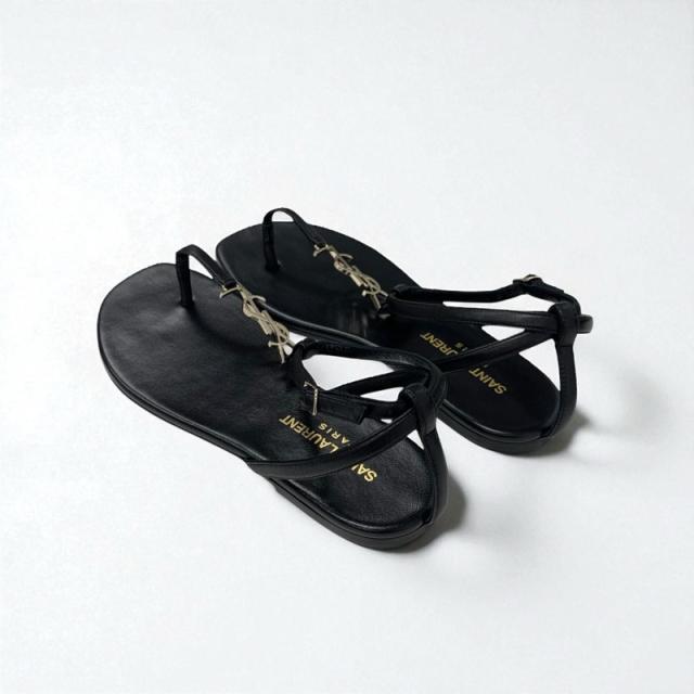 サンローラン SAINT LAURENT カサンドラ サンダル 靴 シューズ レザー 