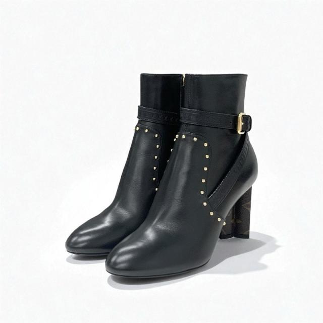 ルイヴィトン LOUIS VUITTON シルエットライン モノグラム ブーツ 