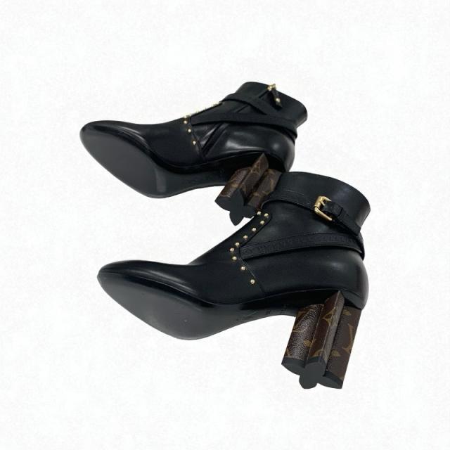 ルイヴィトン LOUIS VUITTON シルエットライン モノグラム ブーツ 