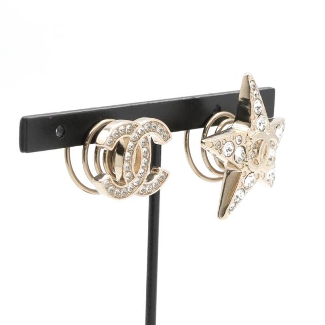 シャネル CHANEL ヘアアクセサリー ゴールド ココマーク スター ライン