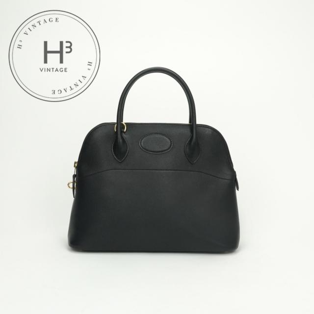 エルメス HERMES ボリード31 ボリード 31 バッグ トートバッグ ガリバー ノワール　noir ブラック Black 黒 ゴールド金具 ハンドバッグ